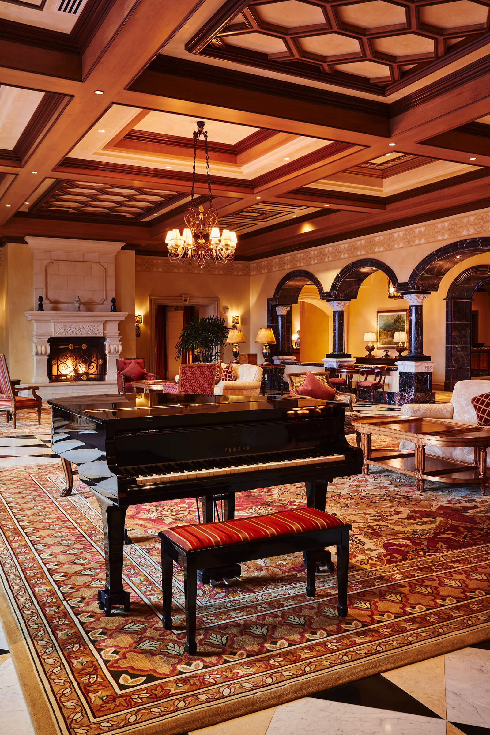 The Grand Life Lobby Lounge piano