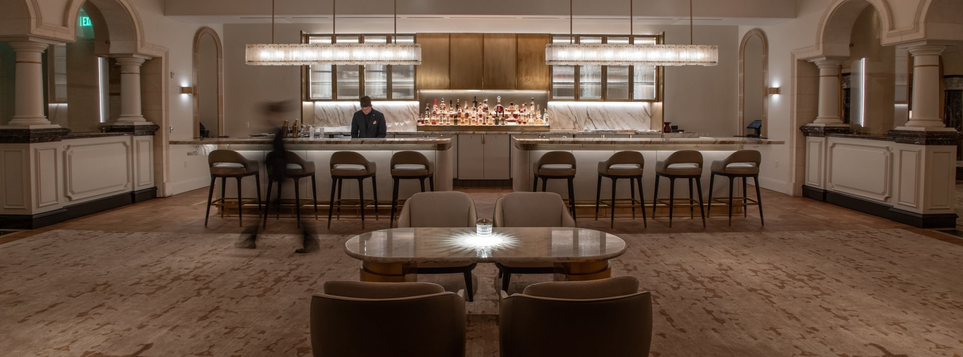Addison by William Bradley champagne lounge