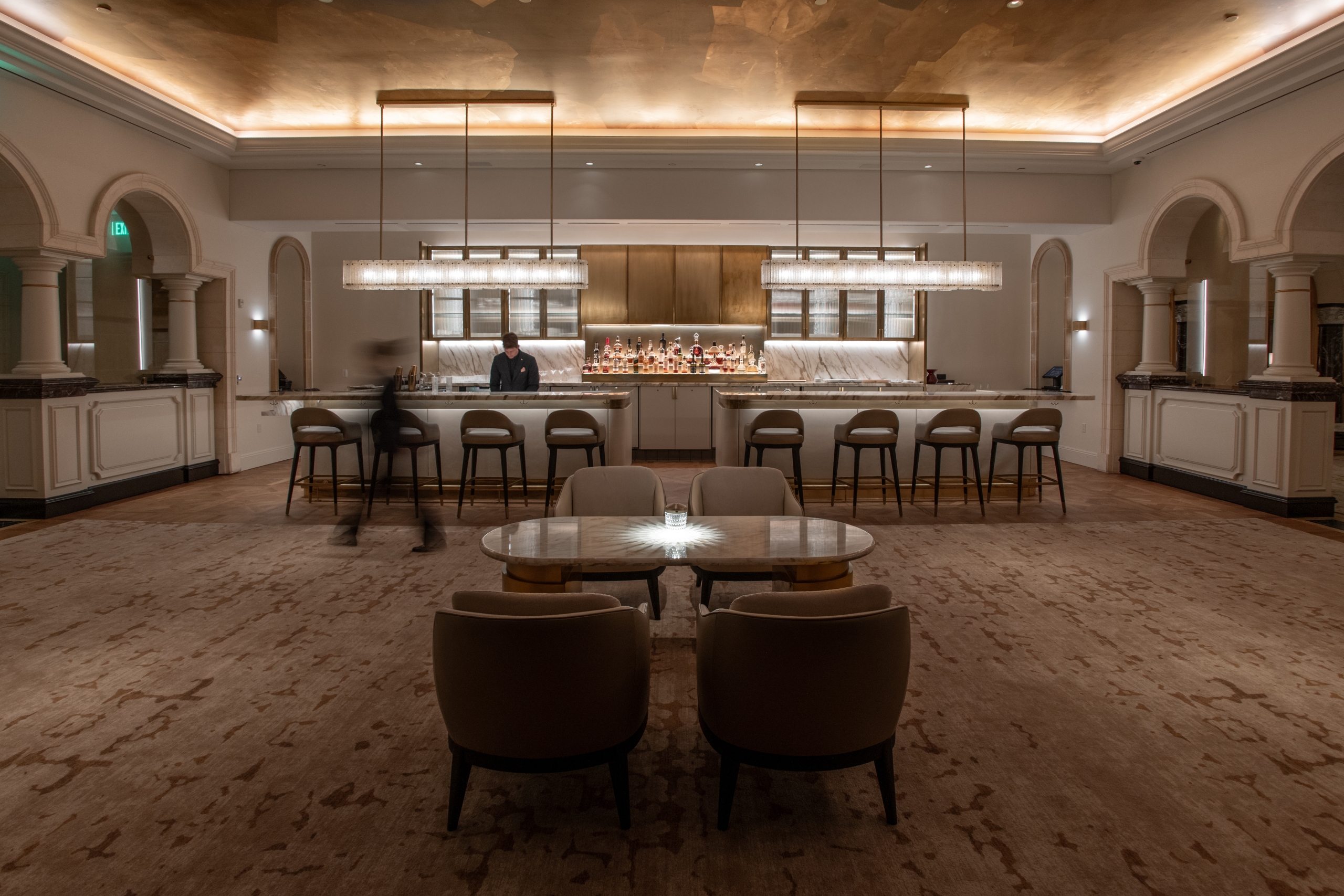 Addison by William Bradley champagne lounge