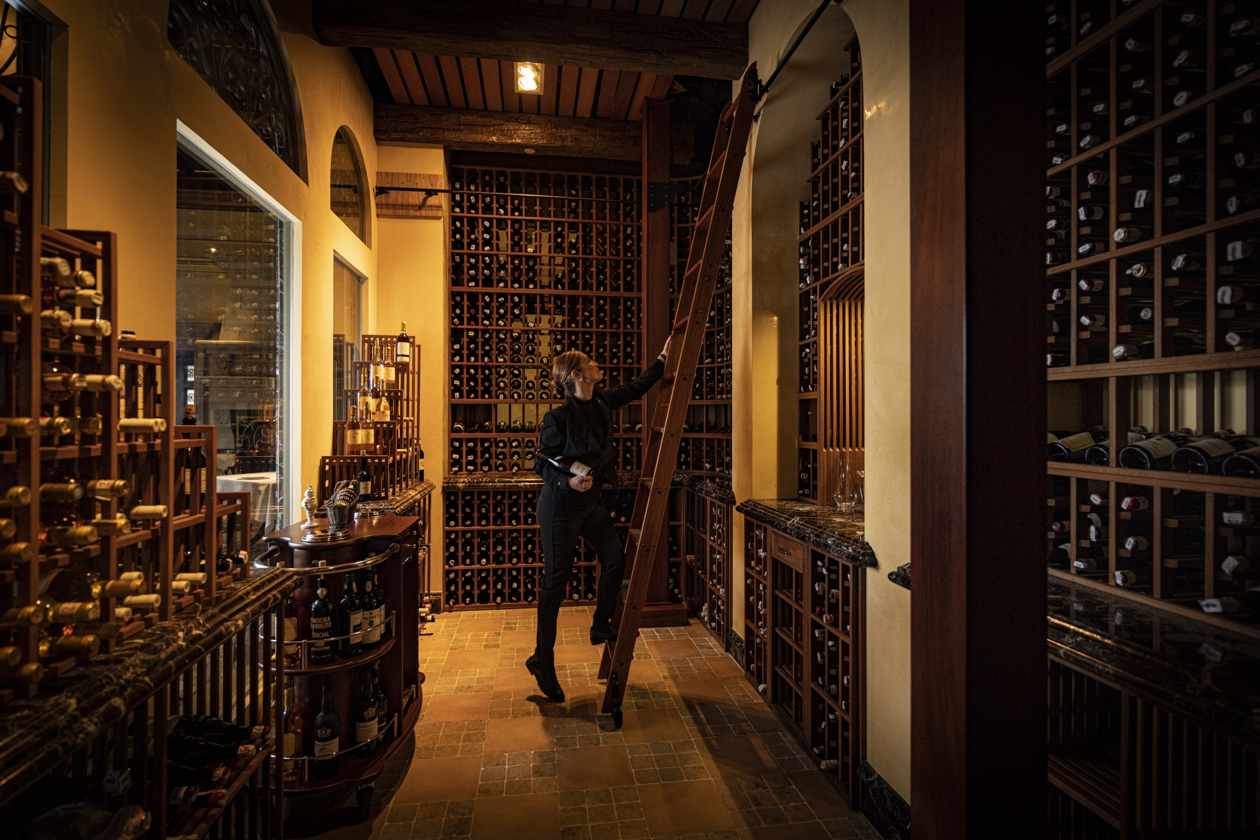 Addison wine room