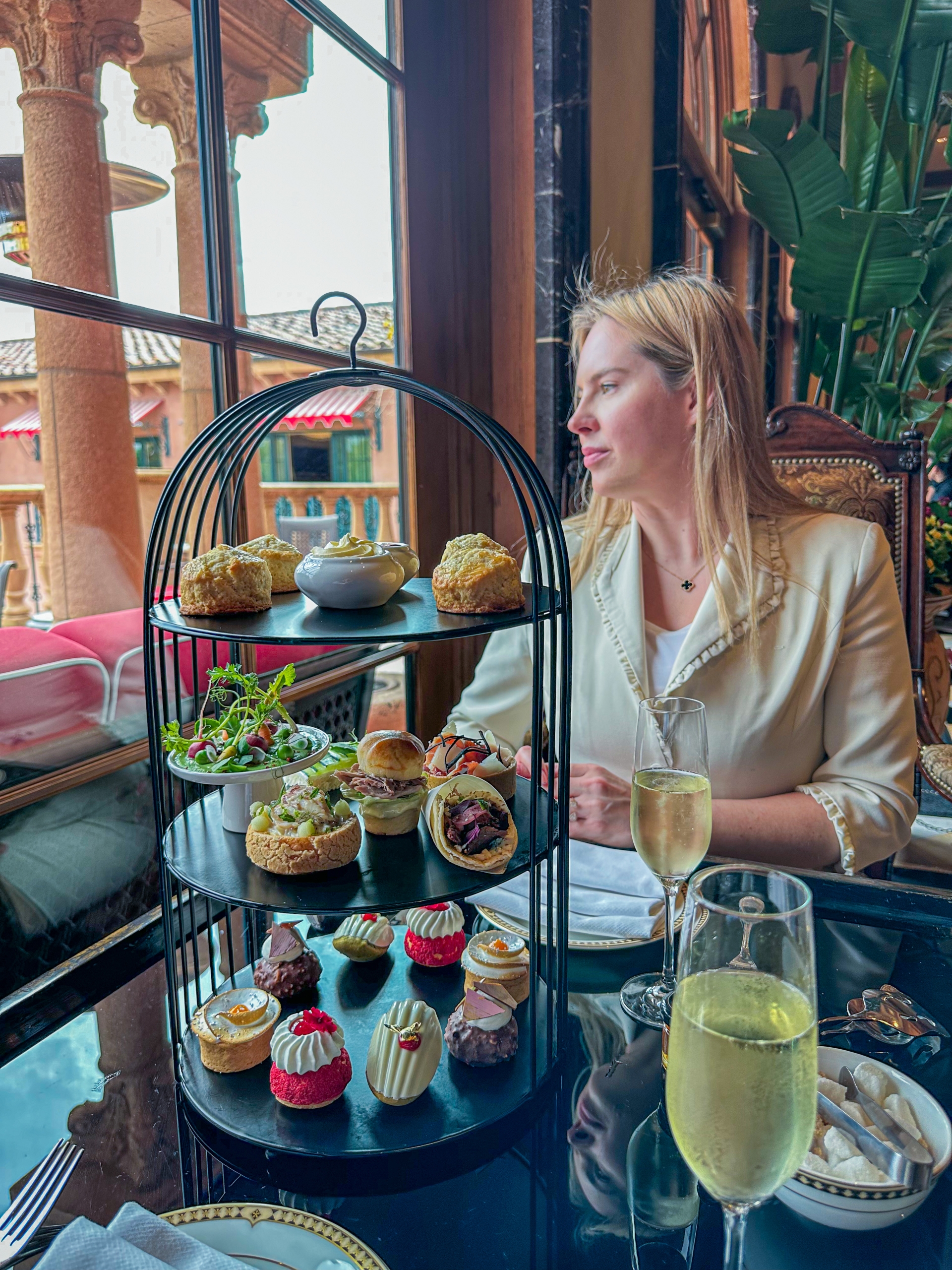 Spring afternoon tea