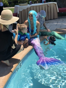 Summer - swimming with mermaids