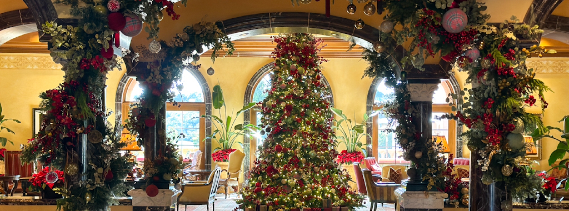 Christmas Holiday at Fairmont Grand Del Mar Lobby
