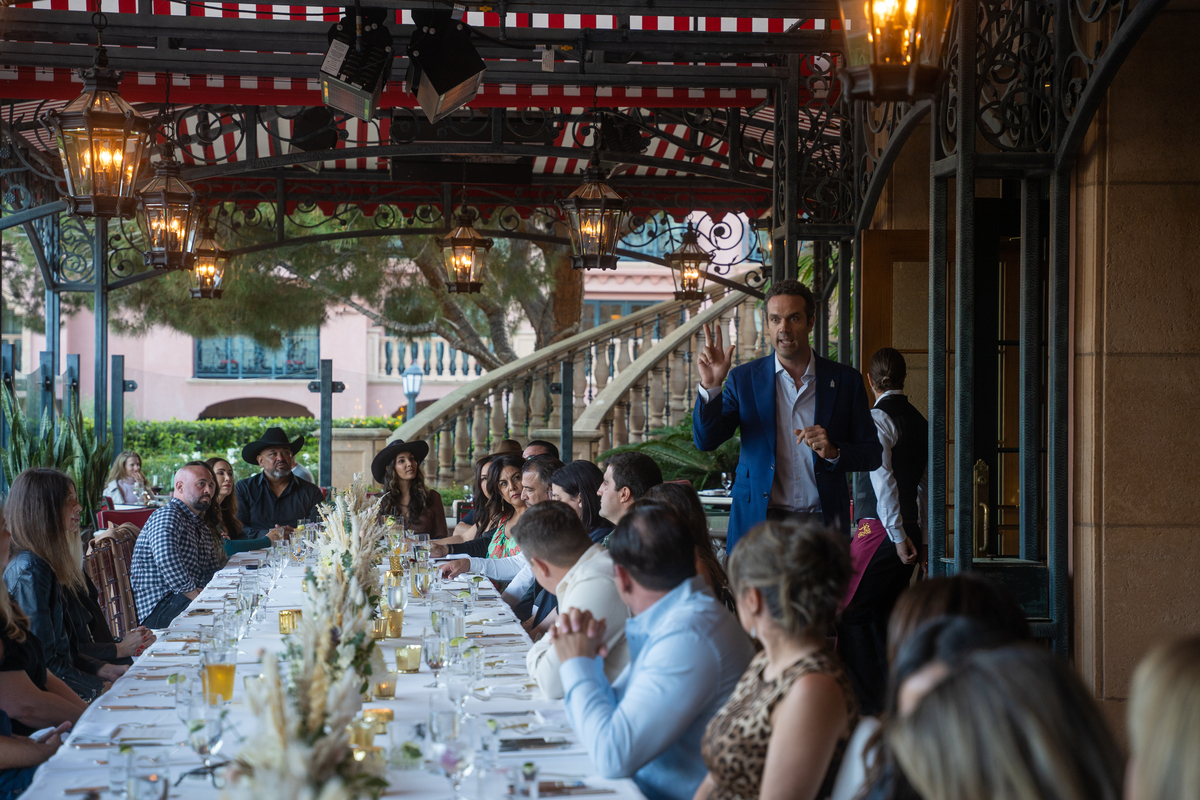 Wine Dinner event