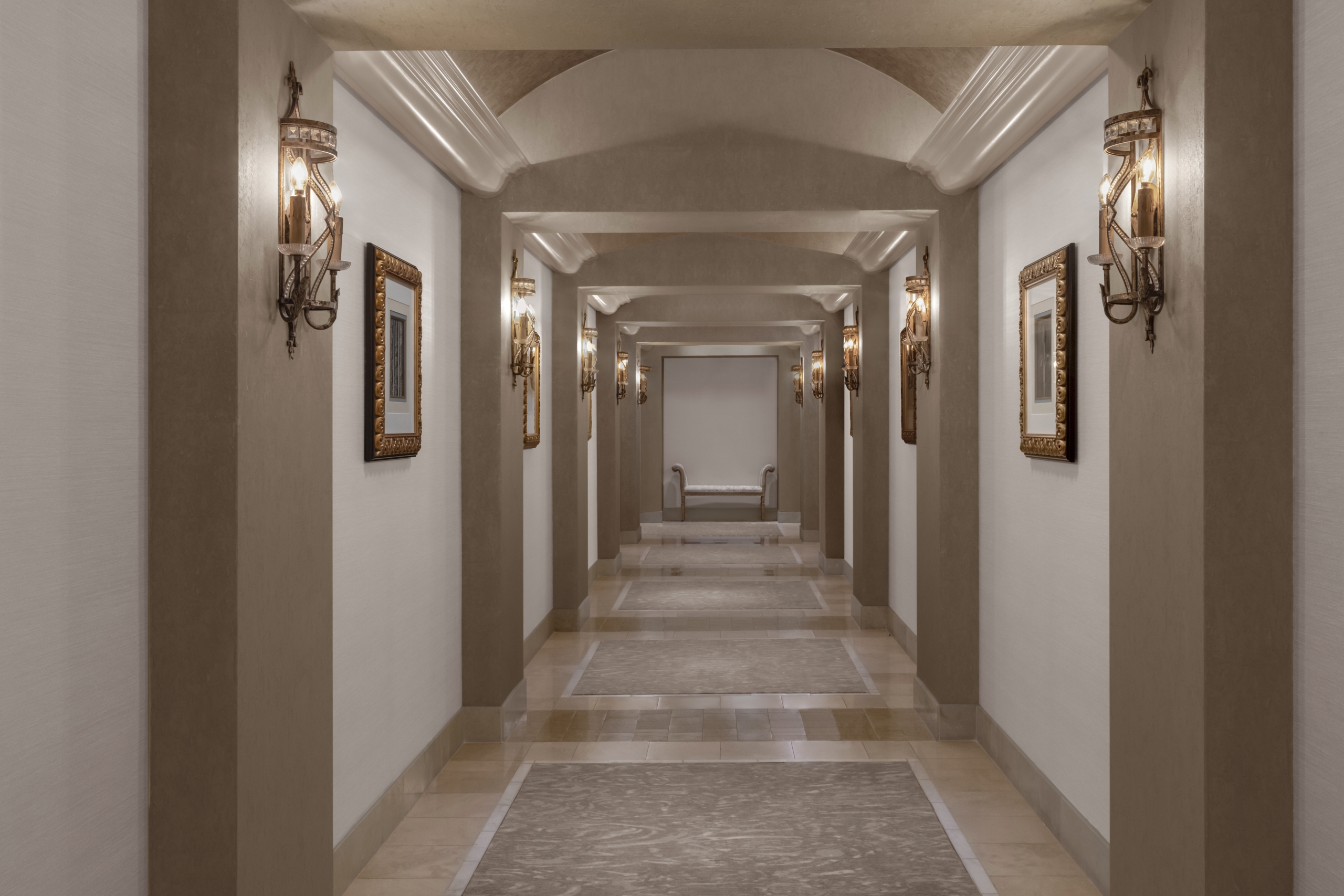Spa Hallway