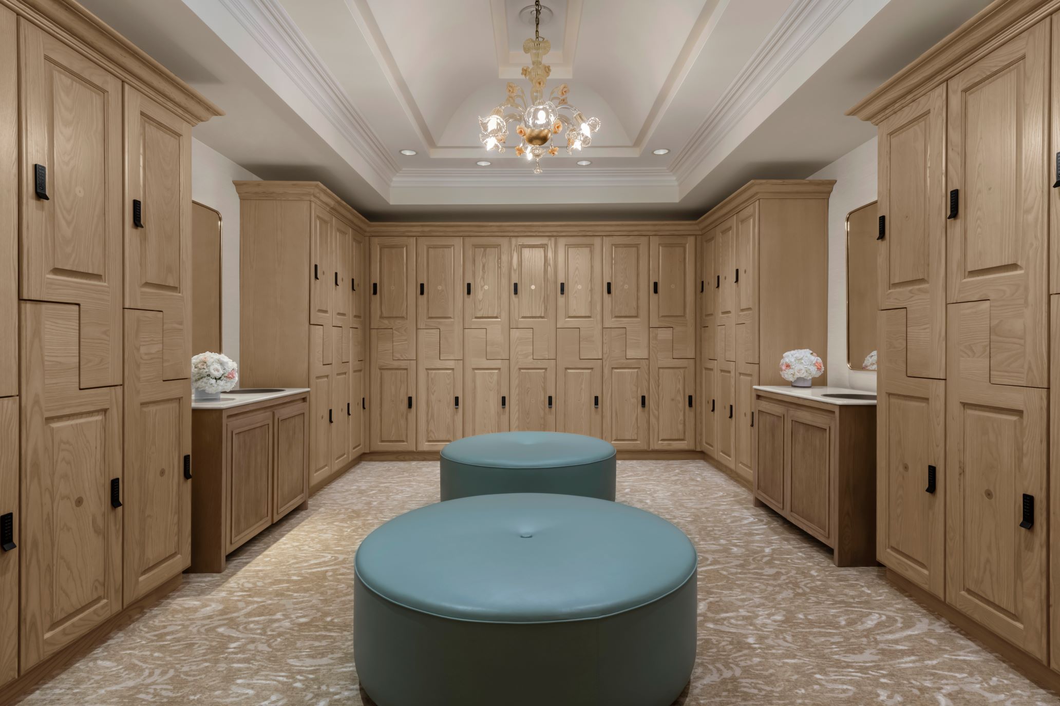 Spa Locker Room