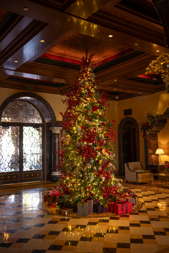 Christmas Tree at Fairmont Grand Del Mar
