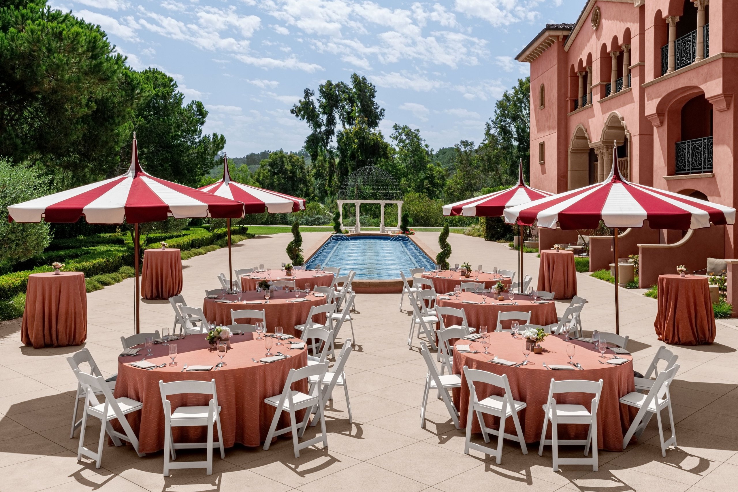 Reflection Courtyard Event and Meeting Space at Grand Del Mar