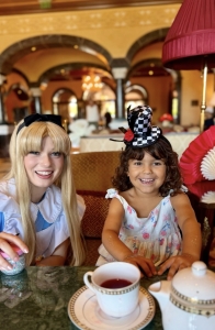 Mad Hatter tea with Alice