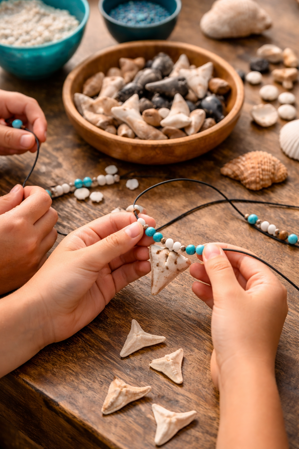shark tooth activity