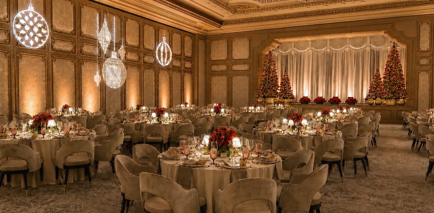 Holiday Ballroom B set up