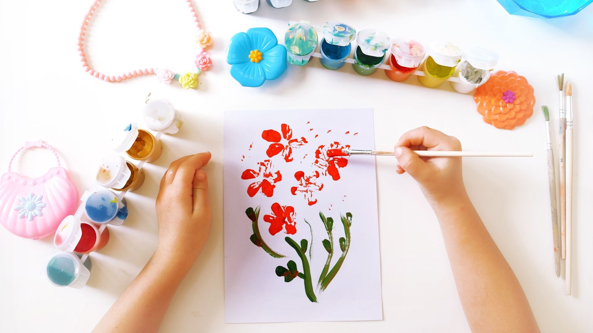 Flower painting